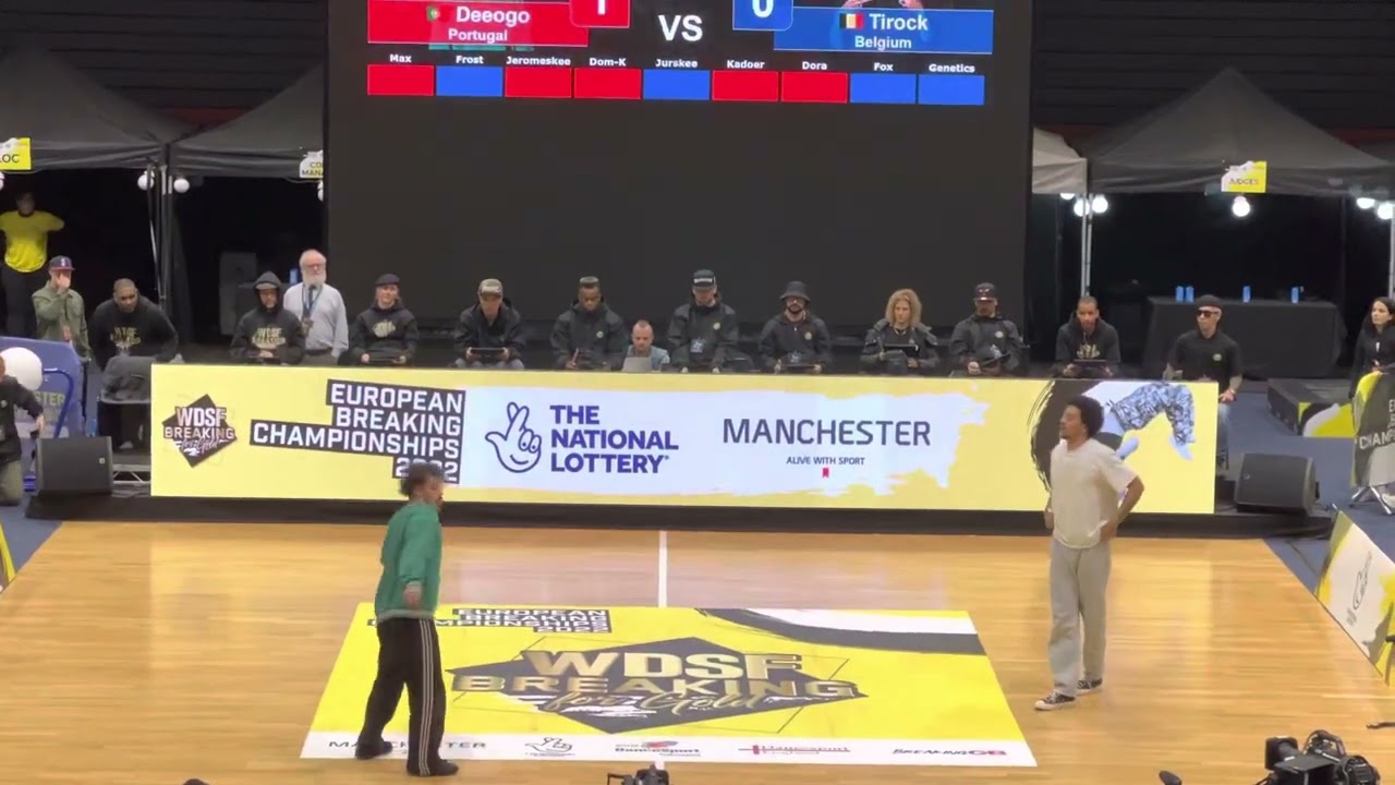 DEEOGO VS TIROCK | TOP 32 BBOY | WDSF EUROPEAN BREAKING CHAMPIONSHIPS 2022 MANCHESTER