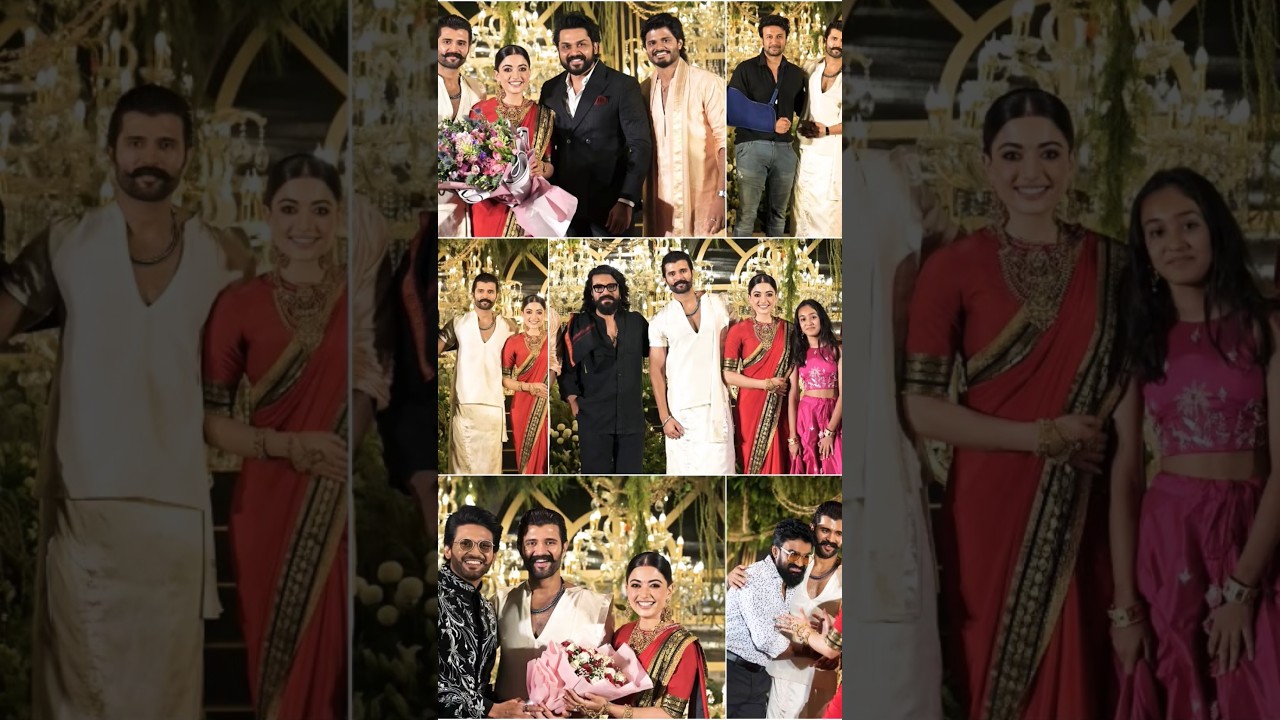 celebrities @virosh reception