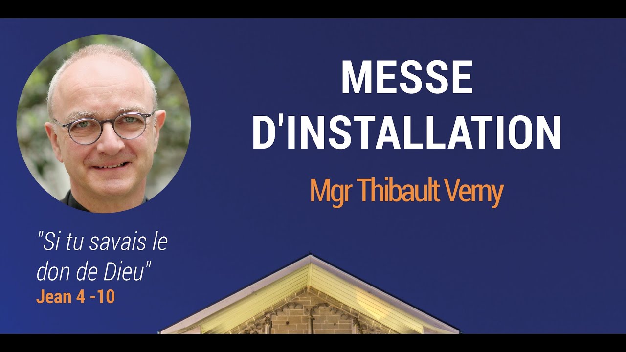 Moments forts de la messe d'installation de Mgr Verny, du 27 août 2023 (petit montage)