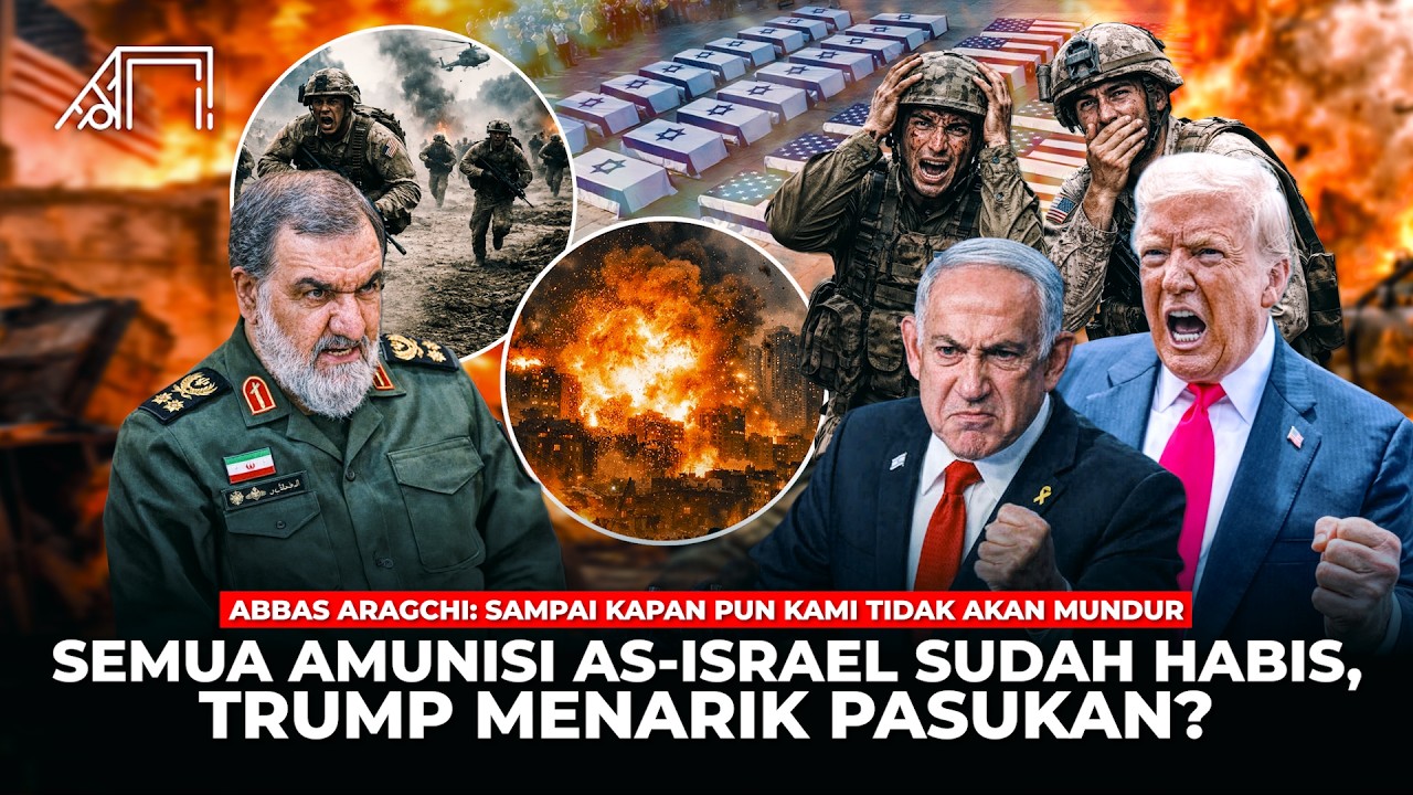 Trump Mohon Ampun AS Sudah Nggak Sanggup Perang, Israel Sulit Diandalkan! Iran Punya Ribuan Senjata