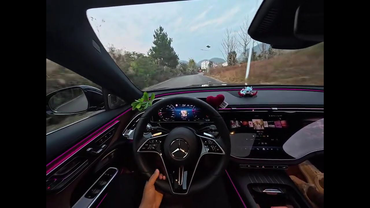A Wish from the Heart | Mercedes Benz E300L in Berlin POV Drive #MercedesBenz #E300L
