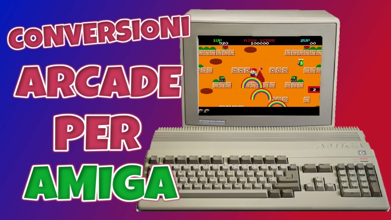 🔴 CONVERSIONI ARCADE PER AMIGA