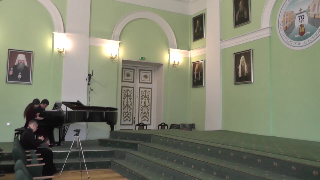 Брамс, Венгерский танец №17 для фортепиано в 4 руки