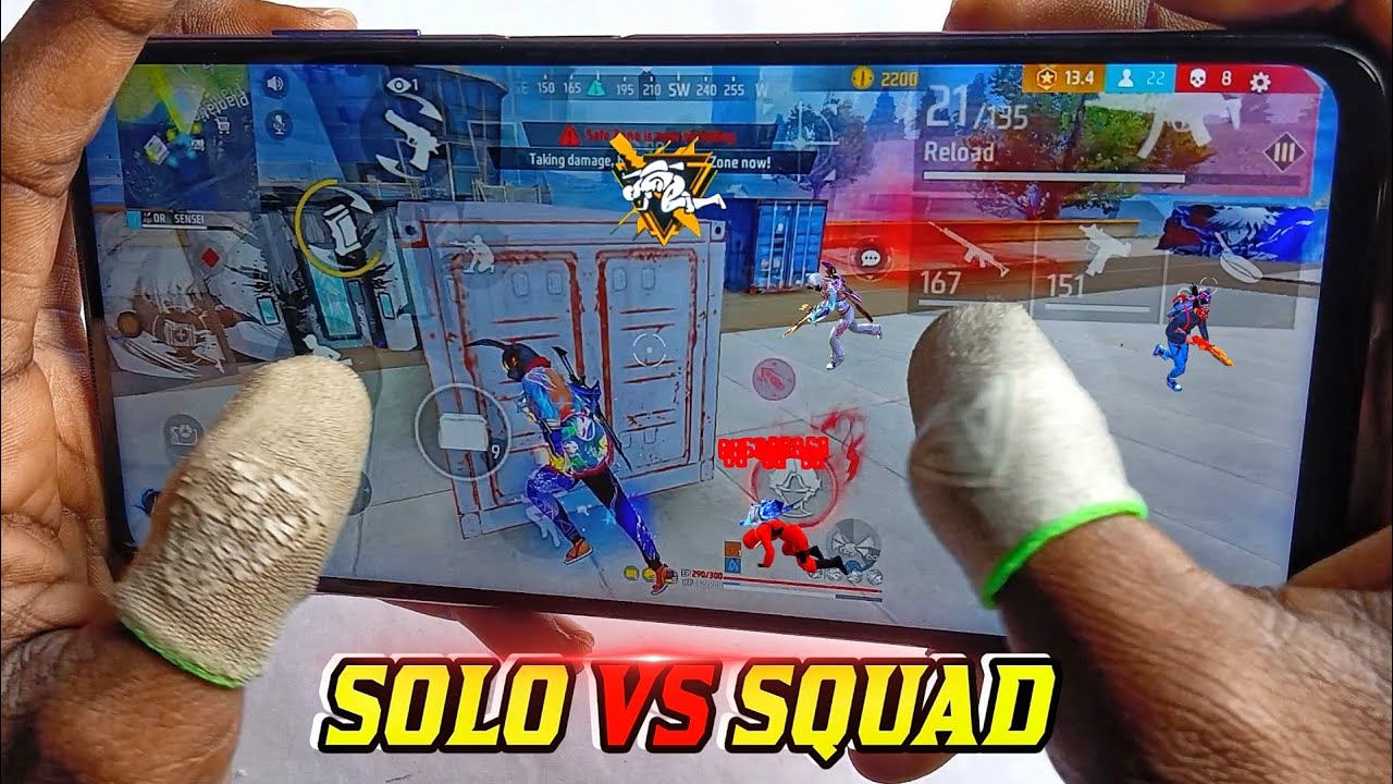 COMEBACK ⁉️ POCO X3 PRO - SOLO VS SQUAD FREE FIRE HANDCAM GAMEPLAY 