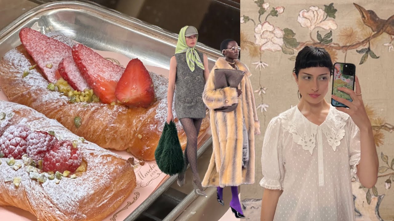 haciendo todo menos ligar en Italia (pilates, Gucci Show, café, acuarelas y vino)