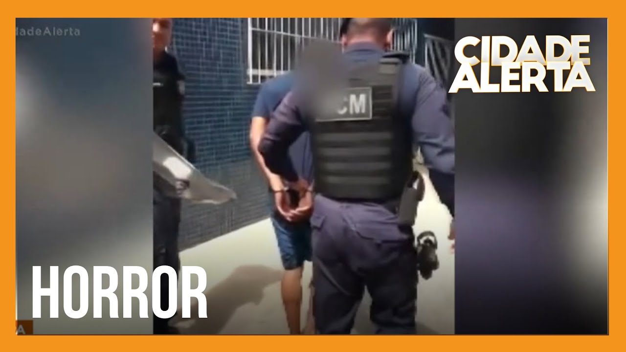 Pai suspeito de estuprar filha adolescente é preso em blitz