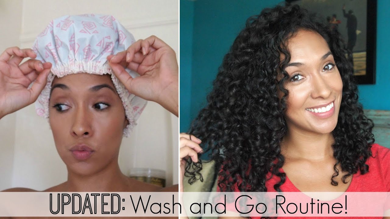 Updated Wash and Go Routine | RisasRizos