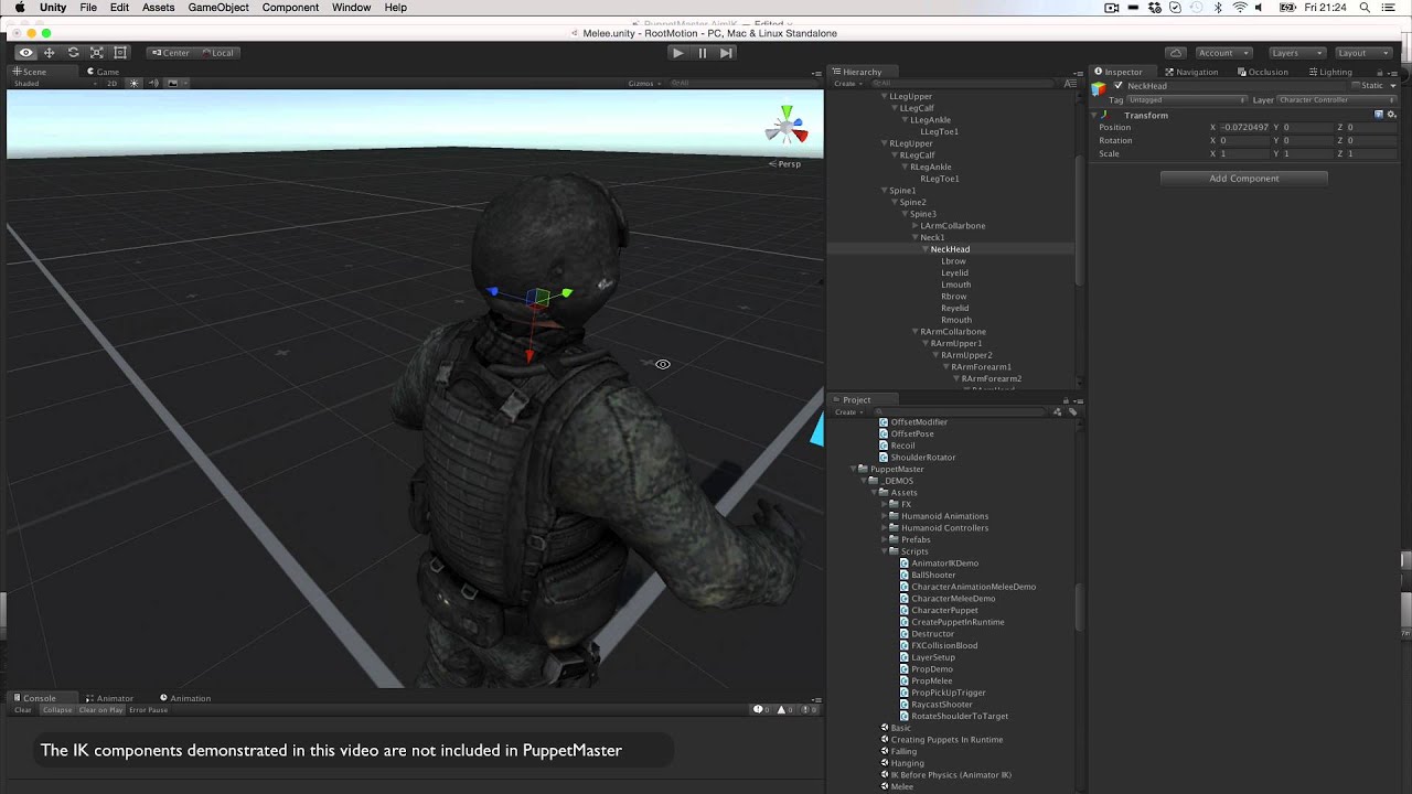 PUPPETMASTER TUTORIALS - AimIK