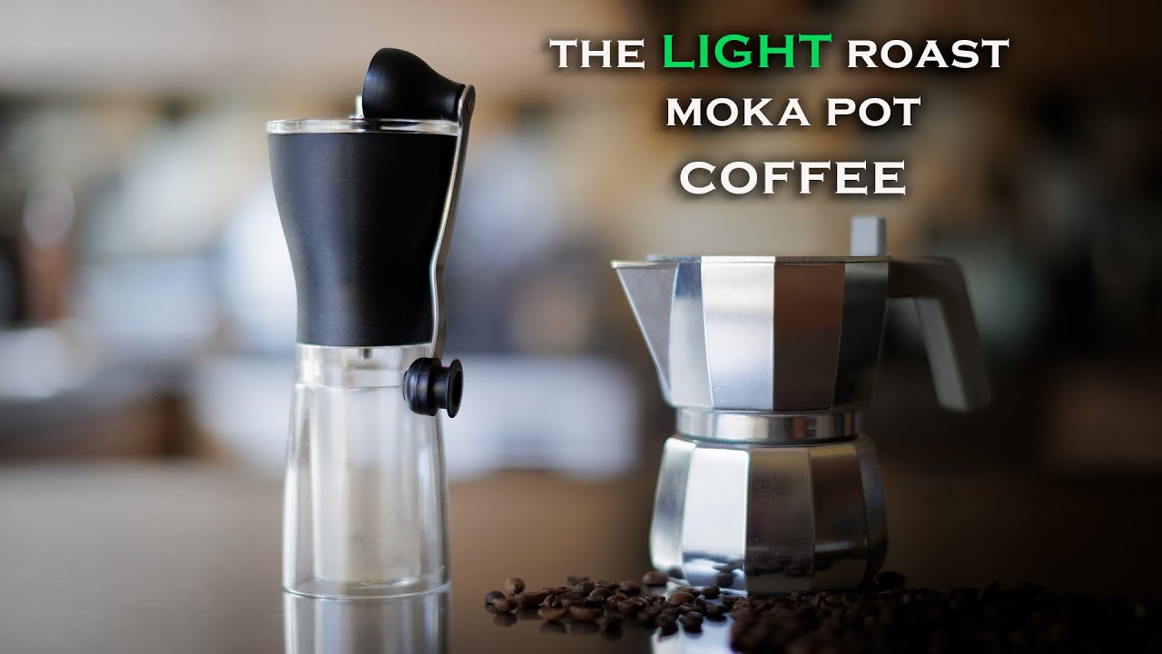 How I Brew light Roast Coffee Using Moka Pot