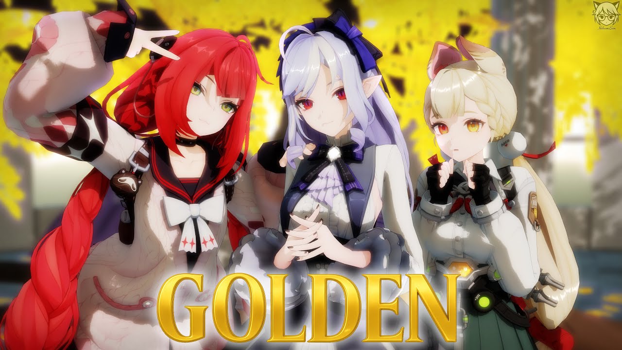 [MMD KPop Demon Hunters] 🔥 HUNTR/X - Golden 🌟 | Motion DL ✨