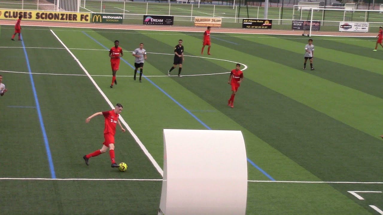 U16R1  CLUSES SCIONZIER - LYON LA DUCHERE  0-4