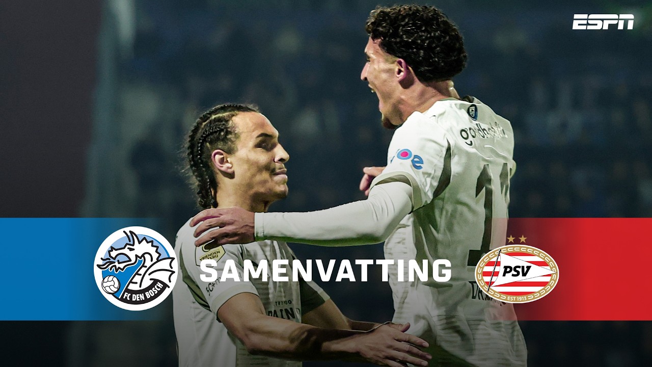 DRIOUECH blinkt uit: TWEE GOALS in BEKERDUEL tegen DEN BOSCH ⚽️⚽️ | Samenvatting FC Den Bosch - PSV