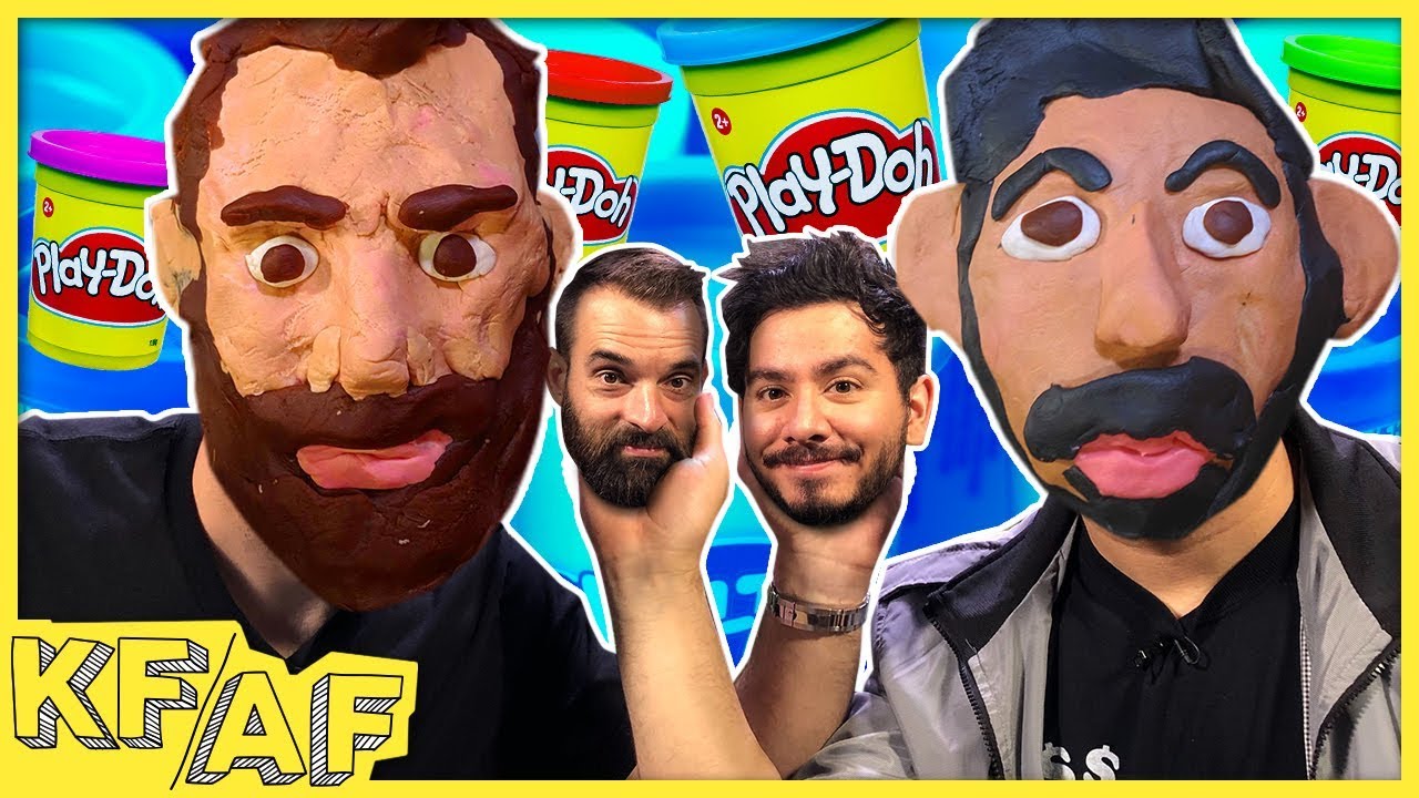 We Make Each Other's Faces in Play-Doh - KFAF