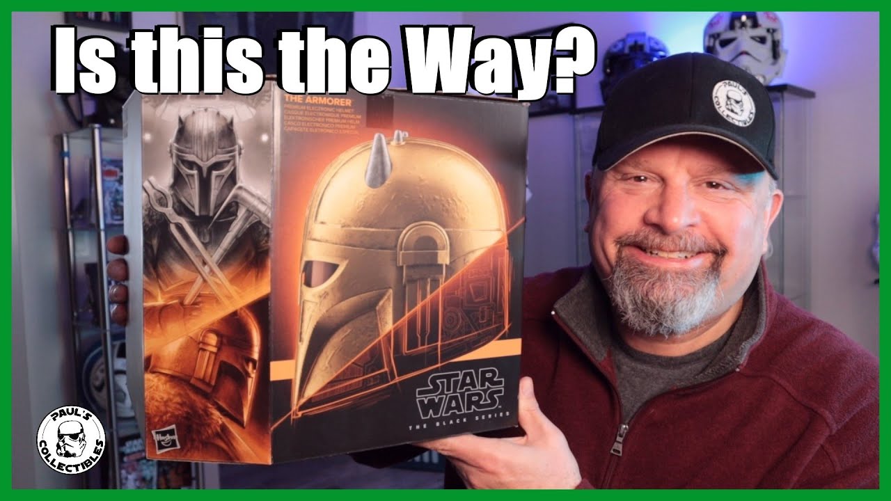 Обзор шлема оружейника из Star Wars Black Series