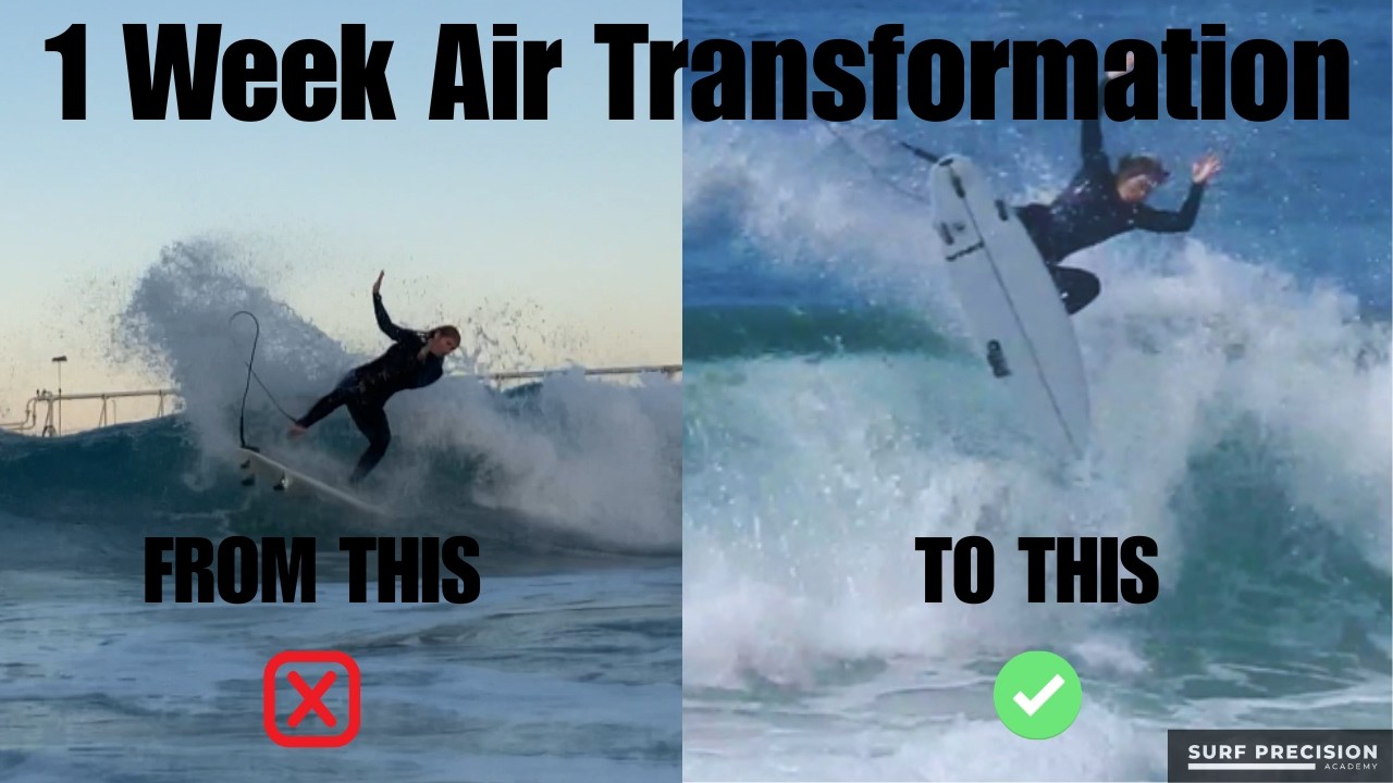 How we get surfers landing airs in record time (Freya Prumm 1 Week Transformation)