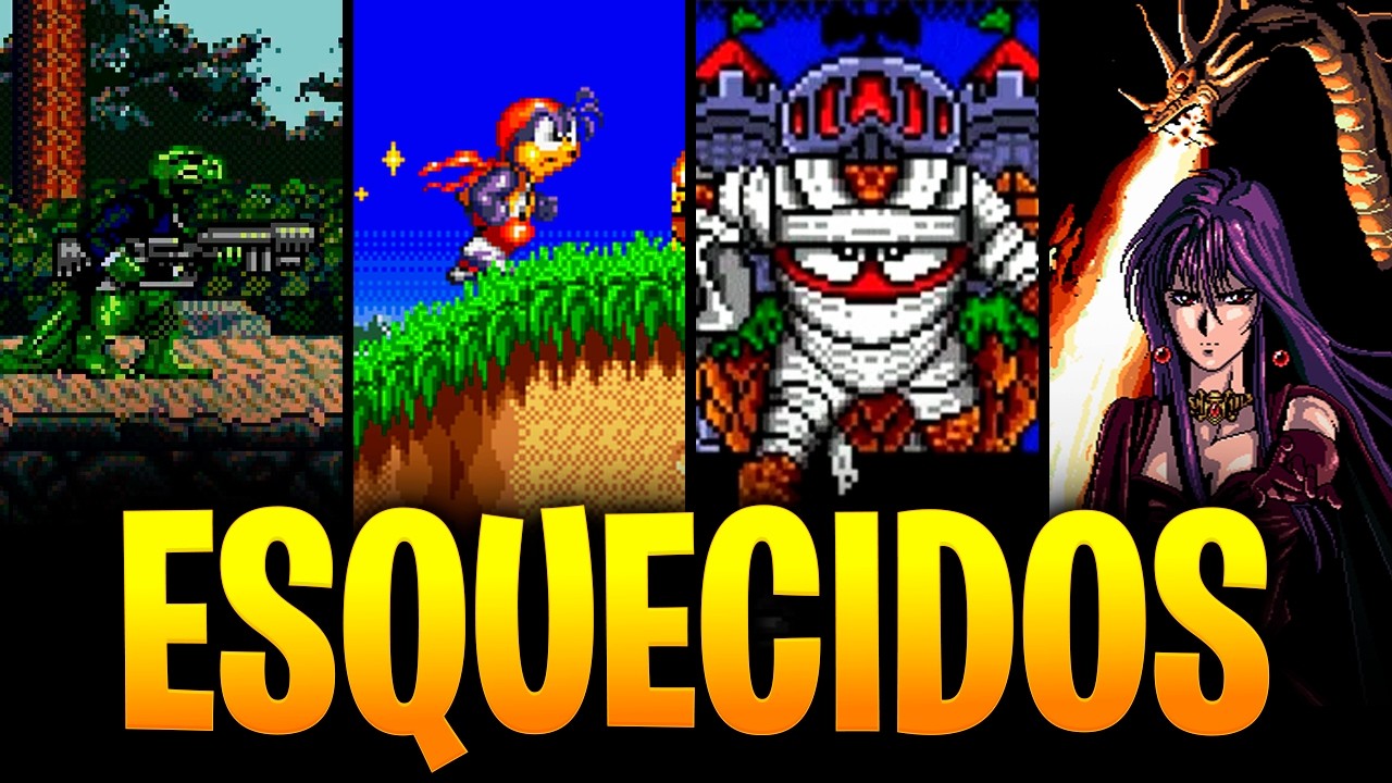 VOCÊ NUNCA ALUGOU ESSES: 10 Jogos Secretos do Mega Drive