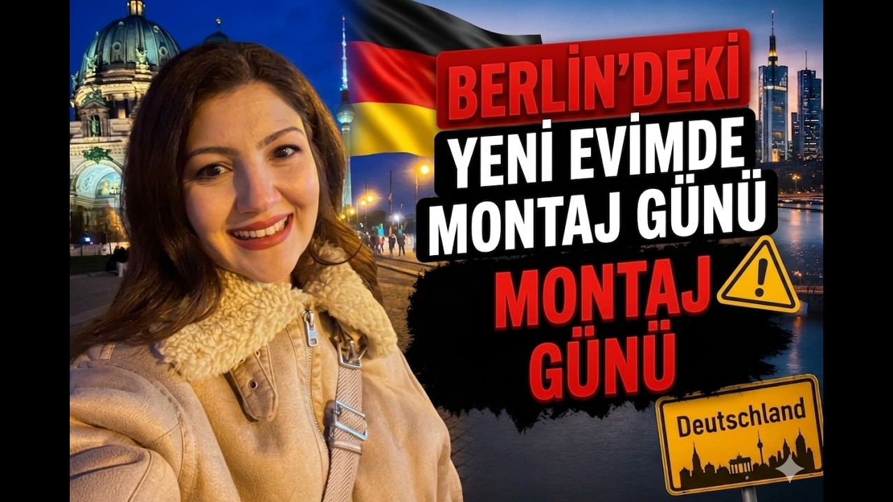 Almanya'da kurulu düzene geçtiğim eşyalarımı montajlıyorum :)