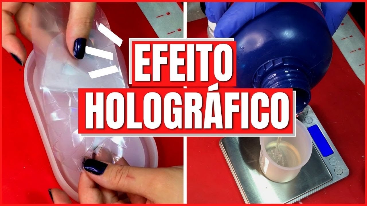 Saiba Como fazer EFEITO HOLOGRÁFICO! Passo a Passo COMPLETO!