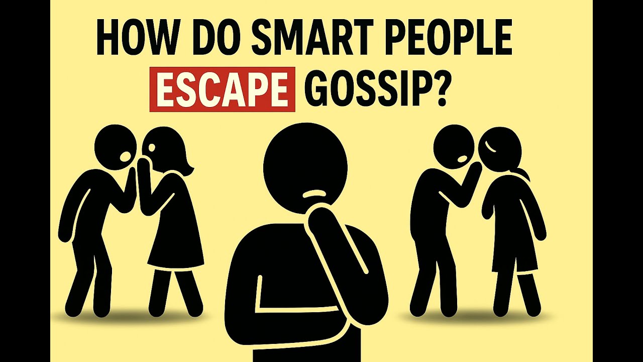 How Do Smart People Escape Gossip Trap?