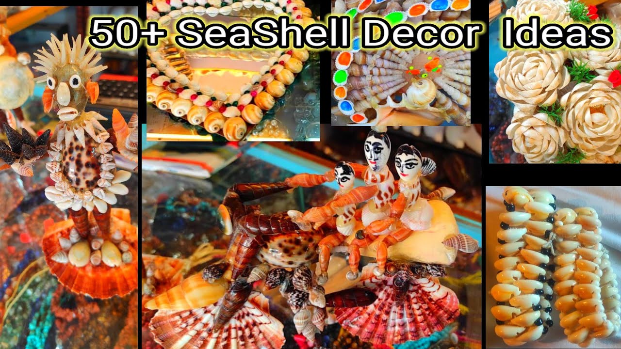 50+SeaShell 🐚Decoration Ideas