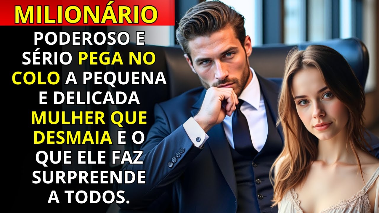 ELA ESTAVA SERVINDO COMIDA EM UMA FESTA DE LUXO, MAS DESMAIOU DE FOME NO COLO DO MILIONÁRIO...