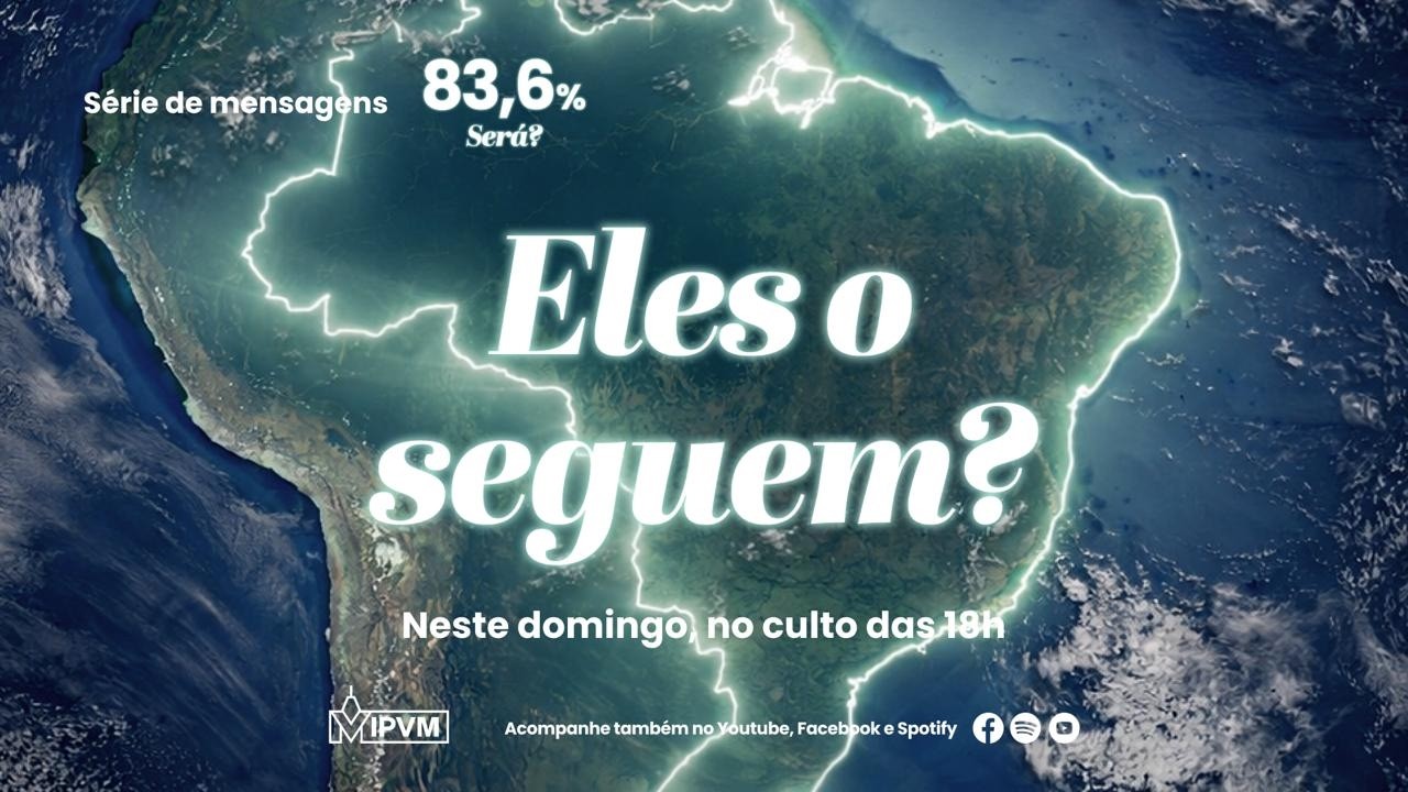 83,6% Será? - Eles o seguem? - Rev. Flavio Viola