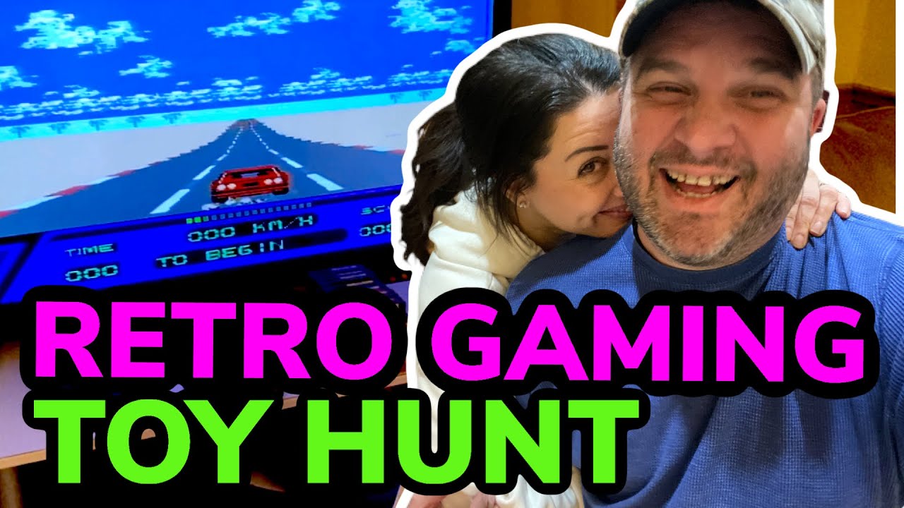RETRO GAMING! Hunting Retro Games and Toys at The Allen Antique Mall! | RETRO NES RAD RACER