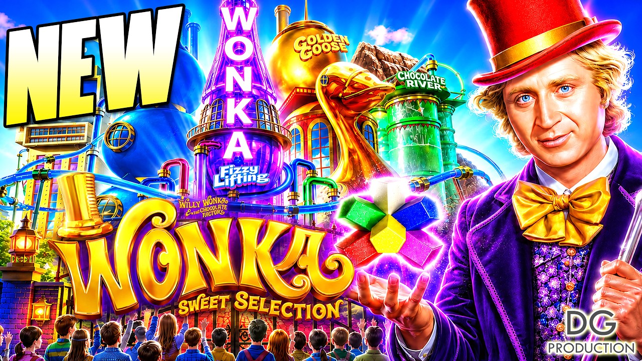 🚨ПЕРВЫЙ ВЗГЛЯД🚨О БОЖЕ, НОВИНКА: ИГРОВОЙ АВТОМАТ WONKA SWEET SELECTION GOLDEN TICKET, ОБЗОР ИГРЫ 2...