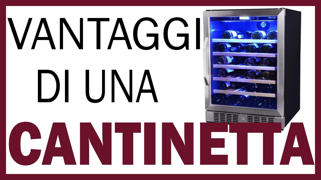Perché Comprare una CANTINETTA per VINO 🍷 Vantaggi delle Cantinette per Vini