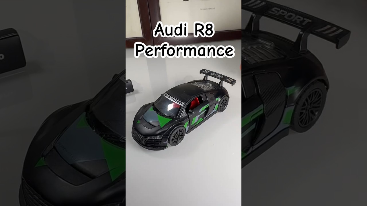 Audi R8 performance #audir8 #audi #diecastcars #scalemodelcars #audir8v10 #audir8spyder #cars #toys