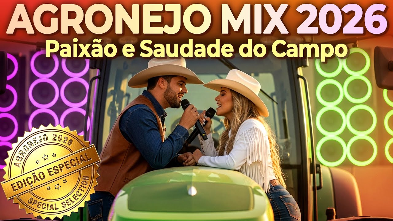 AGRONEJO 2026 PlayList : SÓ AS BRUTAS! 🔥 Adrenalina na Lida e Saudade no Pôr do Sol