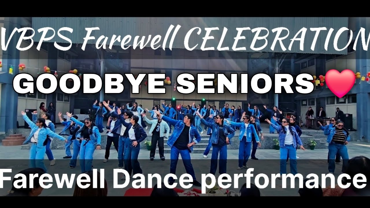 🔥 Epic Farewell Dance 2025–2026 | Seniors Special Mashup | Harsh Sengar & Jhalak Suri