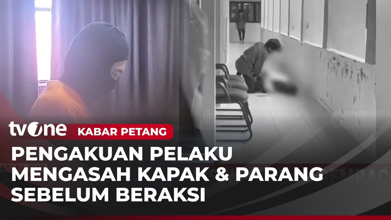 Pelaku Pembacokan Mahasiswi UIN Ditahan di Sel Khusus | Kabar Petang