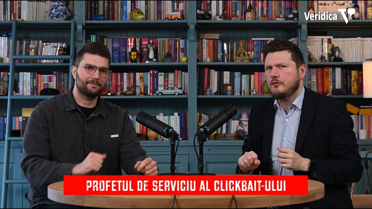 Profetul de serviciu al clickbait-ului - Spărgătorii de fake news, cu Horia Sârghi și Mihai Geamănu