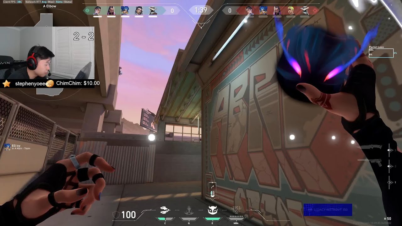 MVP! EG DERREK FADE VALORANT RANKED GAMEPLAY [Full Match VOD]