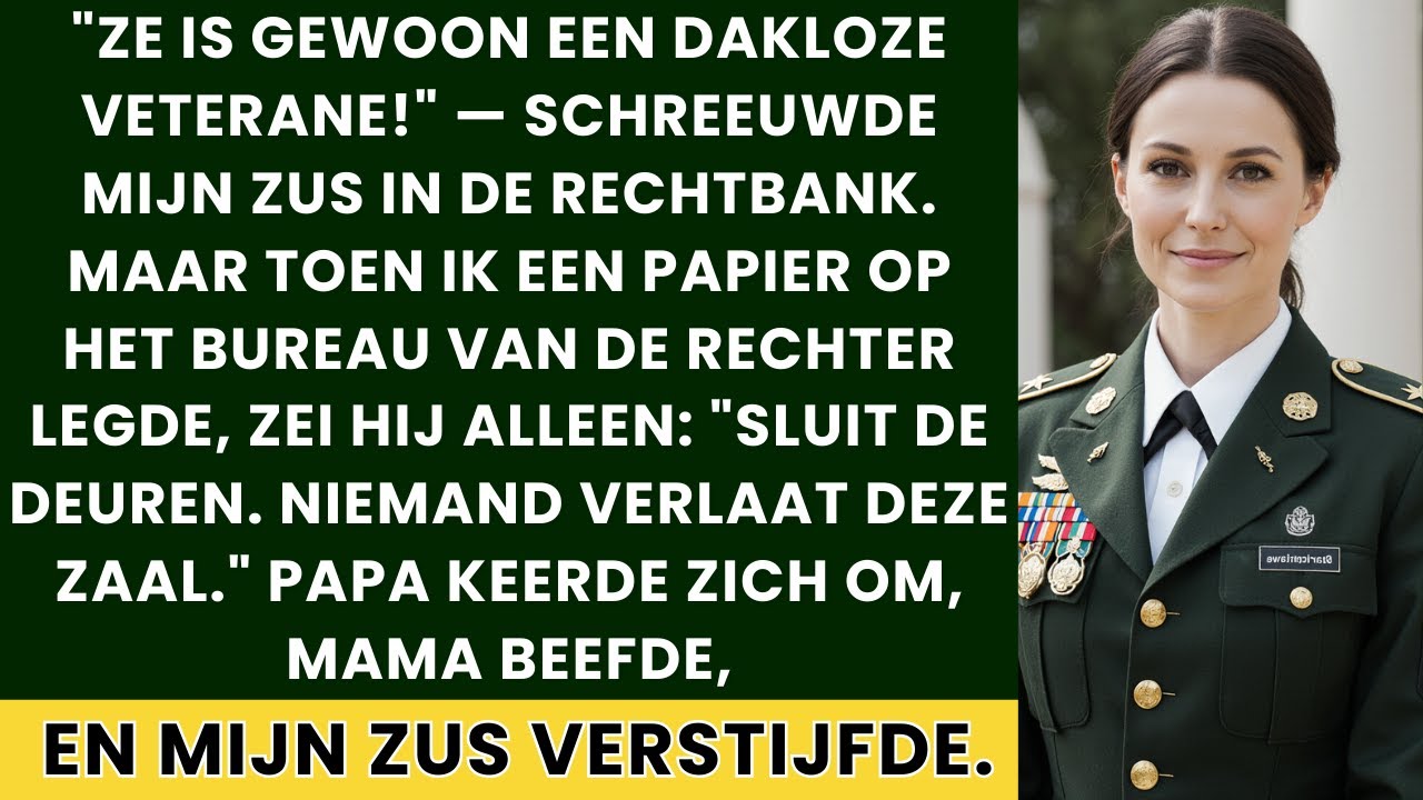 Mijn ouders eisten alles in de rechtbank — tot ik één papier gaf en de politie binnenstormde.
