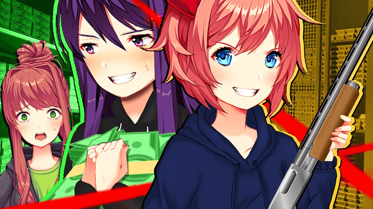 Докичи Ограбили Банк 💸 (DDLC Анимация)