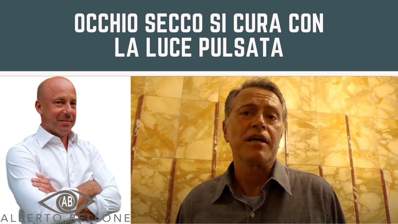 Occhio Secco si cura con la Luce Pulsata - Ed è risolto!