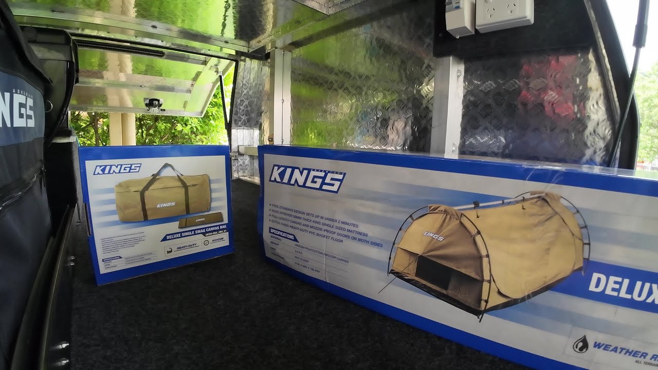 Adventure Kings single deluxe swag and bag review