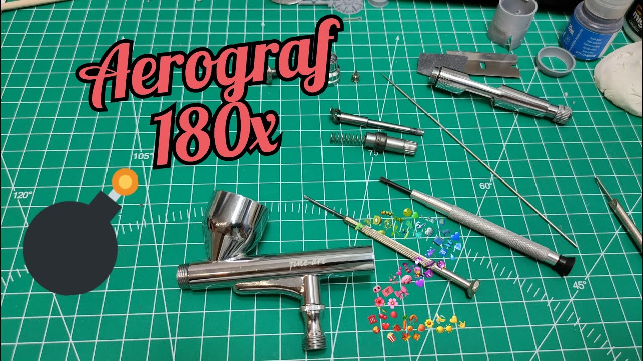 Aerograf 180x jakie uszczelki ?