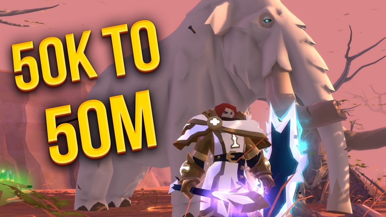 I Entered the Black Zone With Only 50k Silver in Albion Online