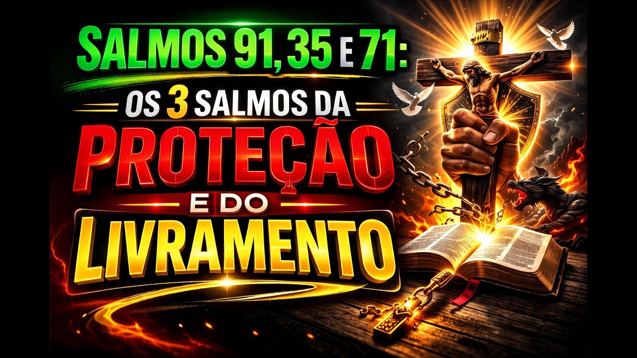 3 SALMOS QUE O INIMIGO NÃO QUER QUE VOCÊ CONHEÇA | ORAÇÃO PODEROSA