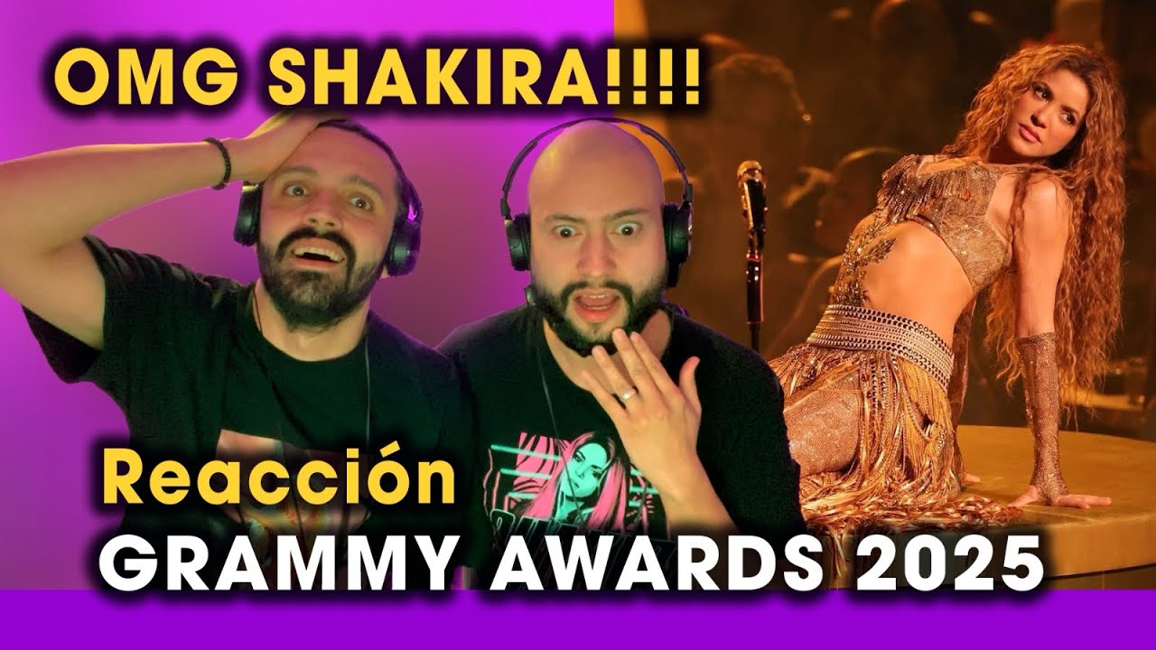 Reacción a Shakira Grammys 2025 / Performance Ojos Así / Bzrp session #53