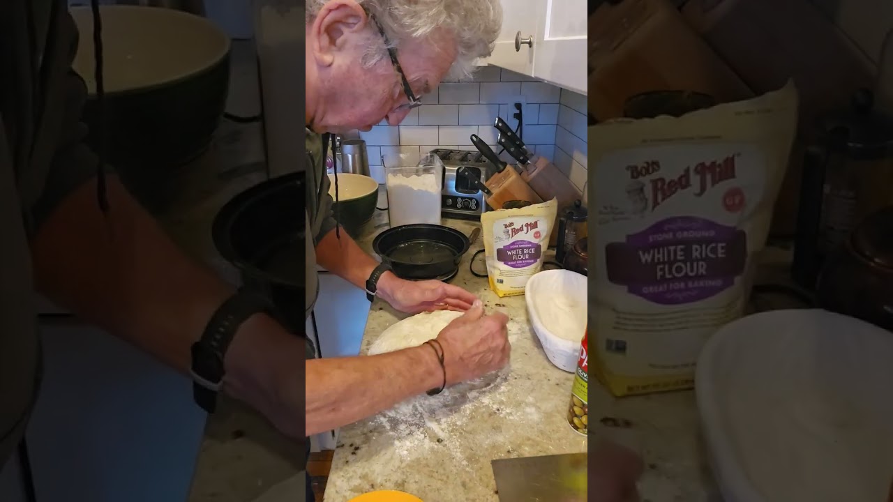 Preparing Sourdough Loaves for Oven