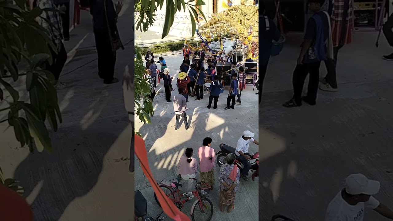 ช่วงสุดท้ายเเห่กฐินบ้านเหล่าโง้ง