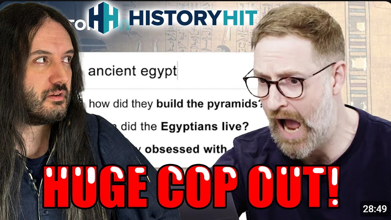 History Hit Egyptologist Is AFRAID To Tell The Truth..So I WILL!