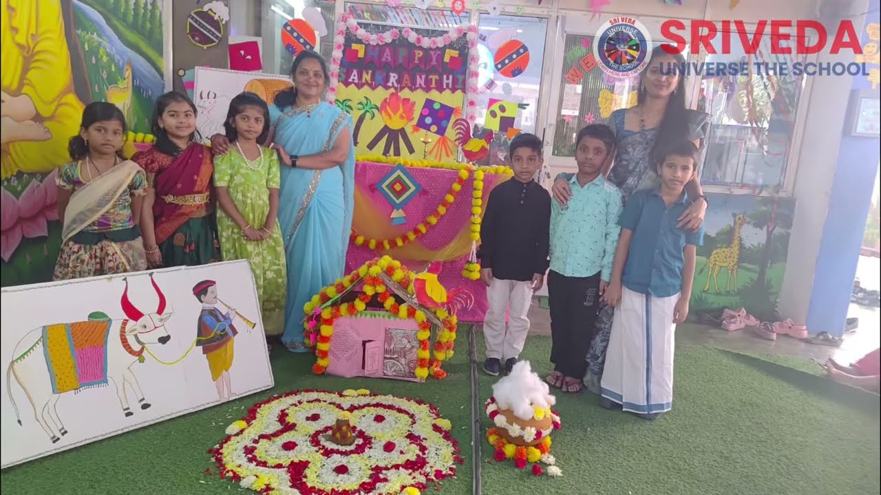 Sankrati Celebrations 2026 - Bachupally Branch II Sriveda Universe The School
