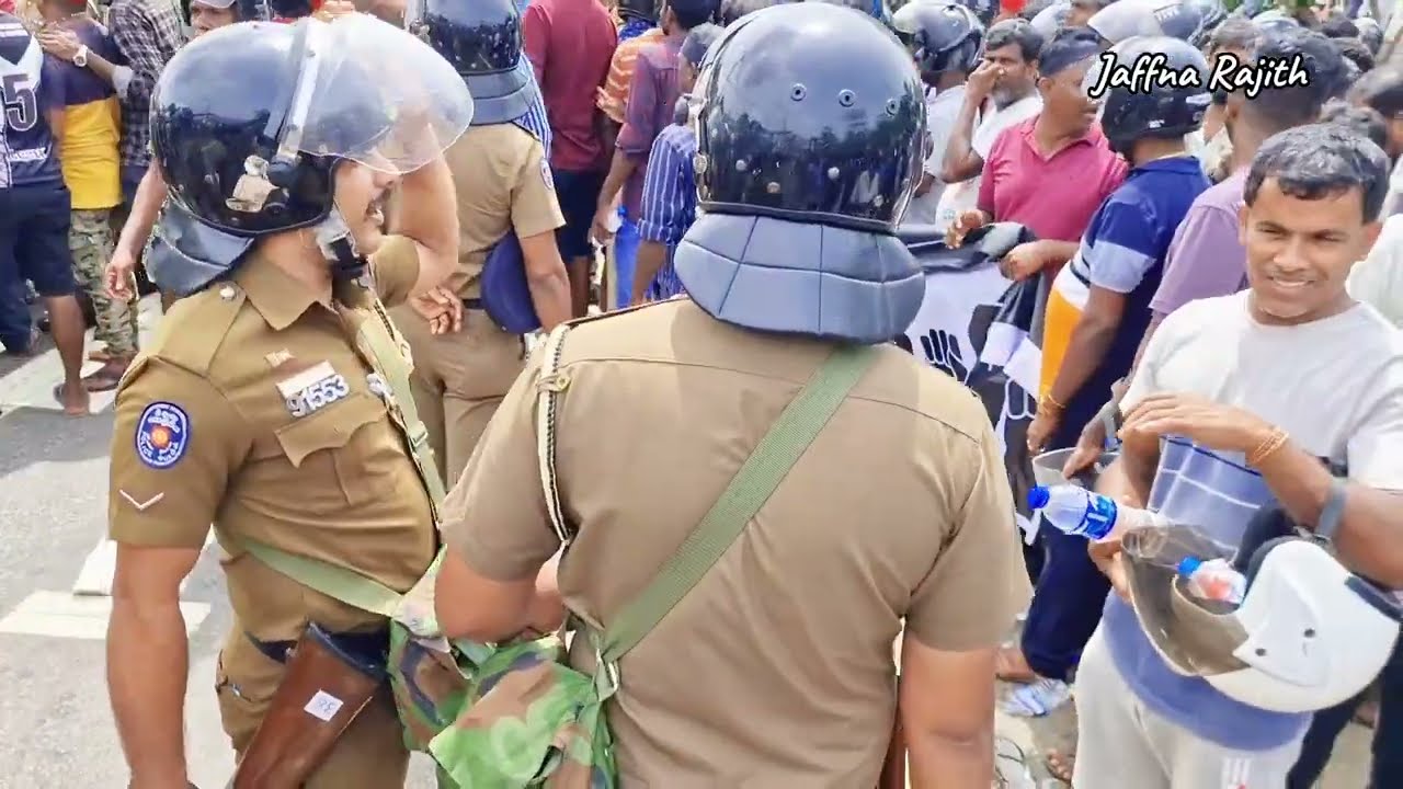 தனி ஒரு பெண்ணாக போராடிய தமிழச்சி சாவகச்சேரியில் பொலீஸ் குவிப்பு | jaffna