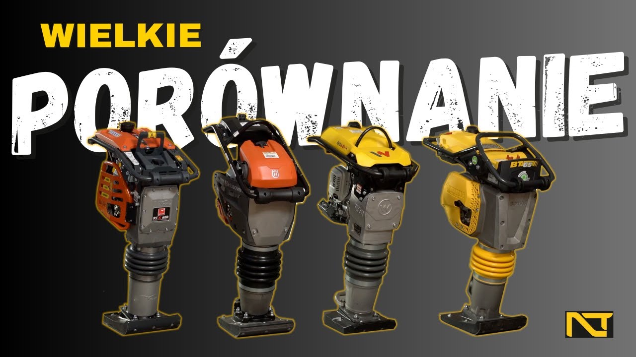 Wielkie porównanie – UBIJAK: Altrad Belle, Husqvarna, Wacker Neuson, Bomag w Norwit.pl