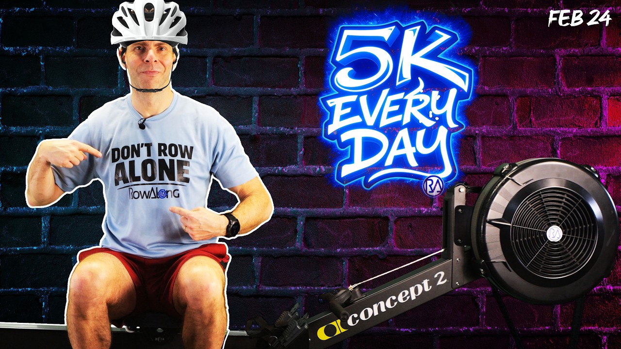 Row Along: Feb 24: 25 Min Rowing Machine Workout | The Crash That Changed Me